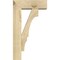 Ekena Millwork Balboa Block Rough Sawn Bracket w/ Offset Brace, Douglas Fir, 6"W x 16"D x 28"H BKT0604X16X28BOA05RDF - alternate 4